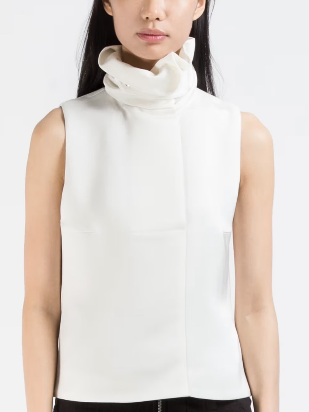 OPENING CEREMONY White Oris Funnel Neck Top - size 4 - Brand new with tags